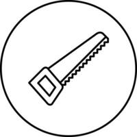 Pruning Saw Vector Icon