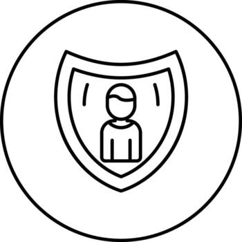 seudonimización vector icono