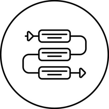 Processing Vector Icon