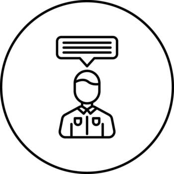 Representative Vector Icon