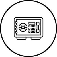 Safe Box Vector Icon