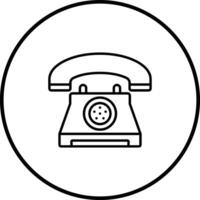 Telephone Vector Icon