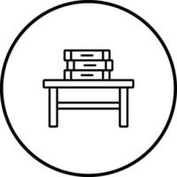 Study Booth Vector Icon