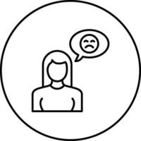 Dissatisfied Vector Icon