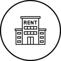 Office For Rent Vector Icon