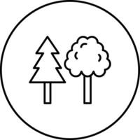 Forest Vector Icon