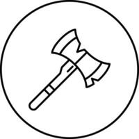 Hand Axe Vector Icon