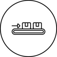Conveyor Belt Vector Icon