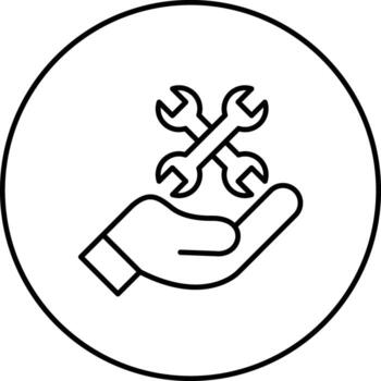 Predictive Maintenance Vector Icon