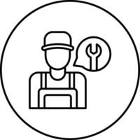 Repair Technician Vector Icon