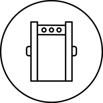 Security Gate Vector Icon