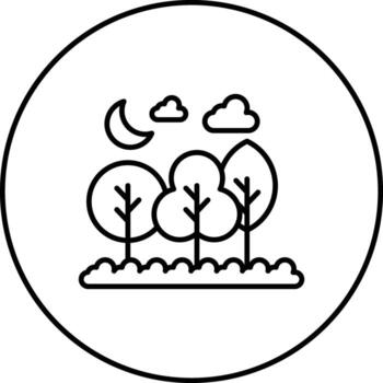 Rainforest Vector Icon
