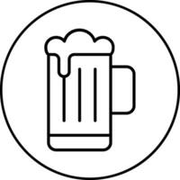 icono de vector de cerveza