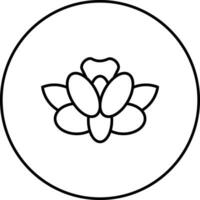 Water Lilies Vector Icon