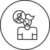 False Memory Vector Icon