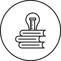 icono de vector de conocimiento