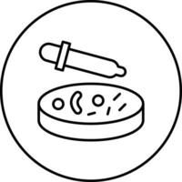 Petri Dish Vector Icon