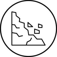 Landslide Vector Icon