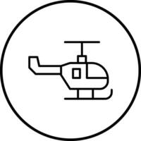 Helicopter Vector Icon