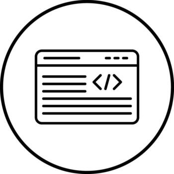 Web Developer Vector Icon