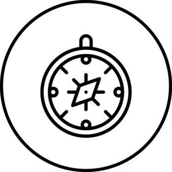 Compass Vector Icon