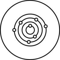 Solar System Vector Icon