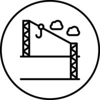 Zip Line Vector Icon