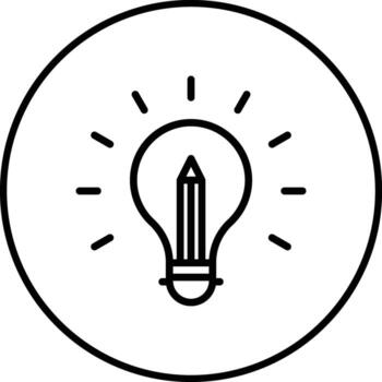 icono de vector de creatividad