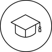 Graduate Hat Vector Icon