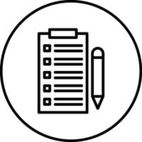 Test Data Vector Icon