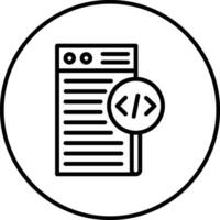 Code Review Vector Icon
