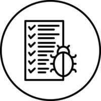 Bug Reporting Vector Icon