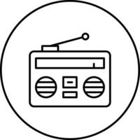 Radio Vector Icon