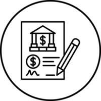 Contract Vector Icon