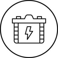 Accumulator Vector Icon
