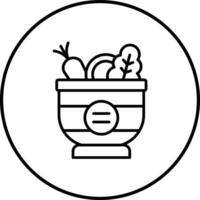 Salad Vector Icon