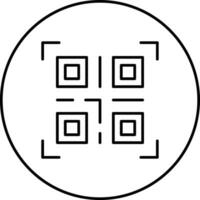 QR Code Vector Icon