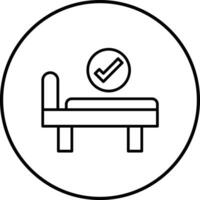 Room Availability Vector Icon