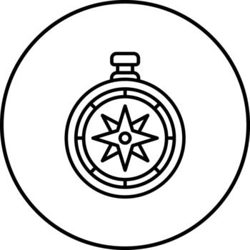Compass Vector Icon