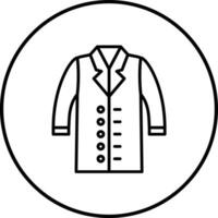 Lab Coat Vector Icon