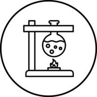 Bunsen Burner Vector Icon