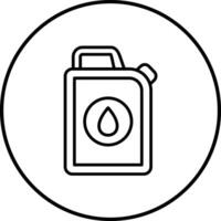 Oil Canister Vector Icon