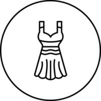mujer ropa vector icono