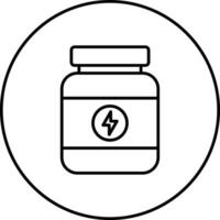 Protein Powder Vector Icon