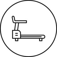 Treadmill Vector Icon