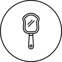 Hand Mirror Vector Icon