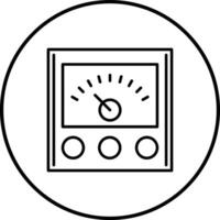 Voltage Indicator Vector Icon