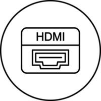Hdmi Port Vector Icon