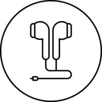 Earphones Vector Icon