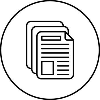 Documents Vector Icon